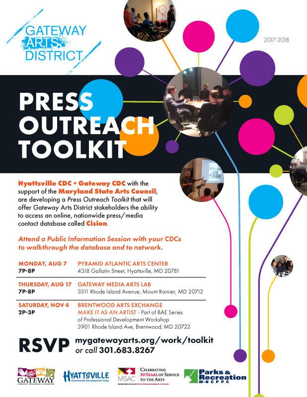 Gateway Arts District Press Outreach Toolkit Launch