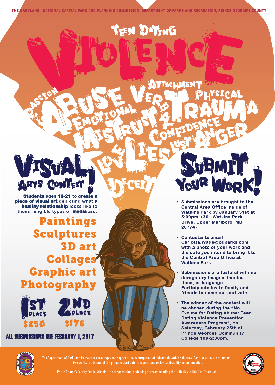 Call For Art For Teen Dating Violence Prevention Awareness Program