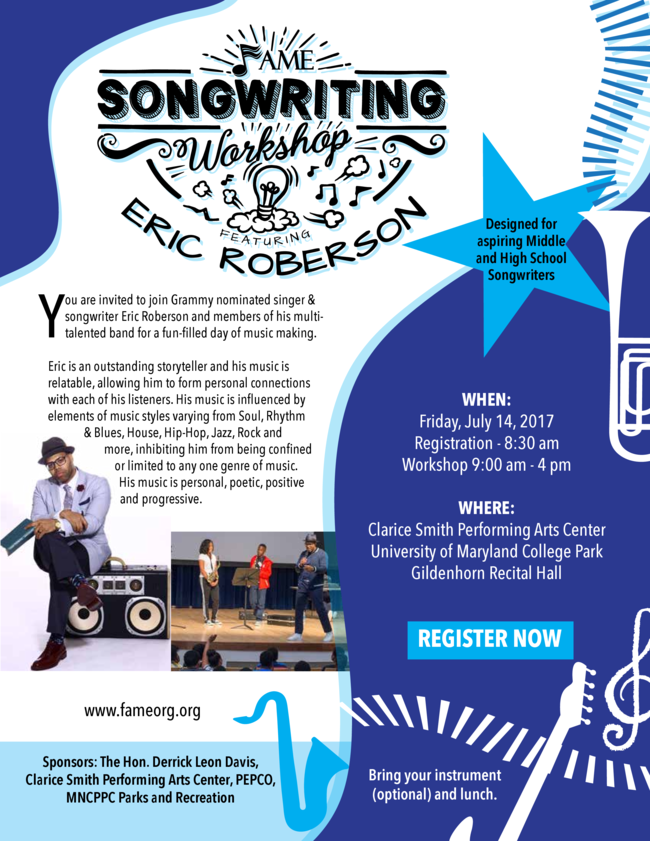 Student Songwriting Workshop With Grammy-Nominated Artist