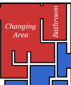 Changing Area & Bathroom